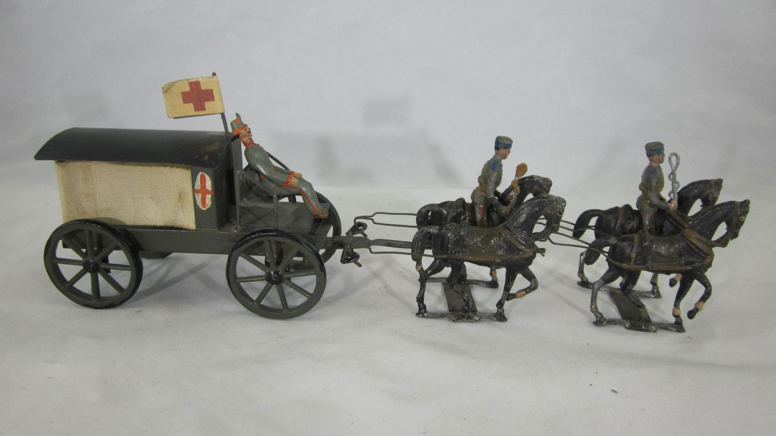 Heyde 1930s Size 2 German Red Cross Wagon. (1 of 2)
