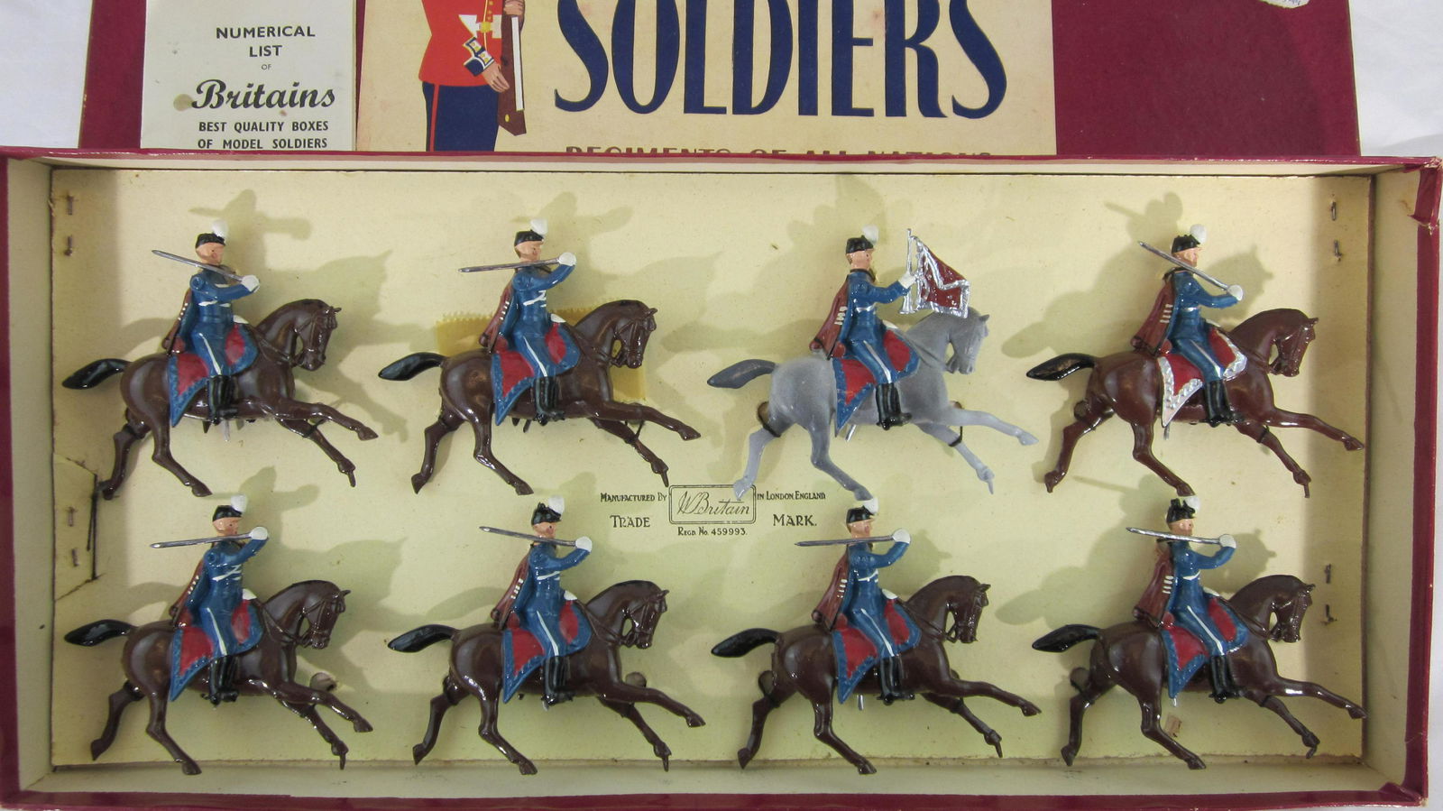 Britains Set #2018 Danish Hussars. (1 of 1)