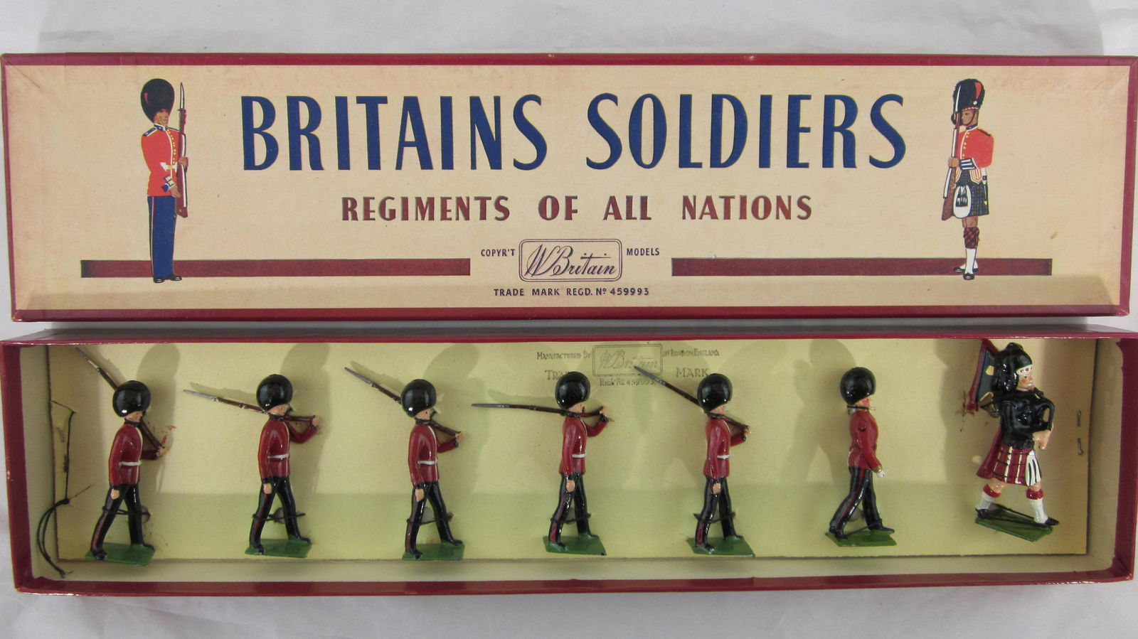 Britains Set #75 Postwar Scots Guards. (1 of 1)