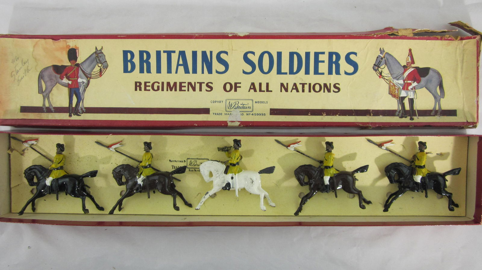 Britains Set #47 Indian Army Skinners Horse. (1 of 1)