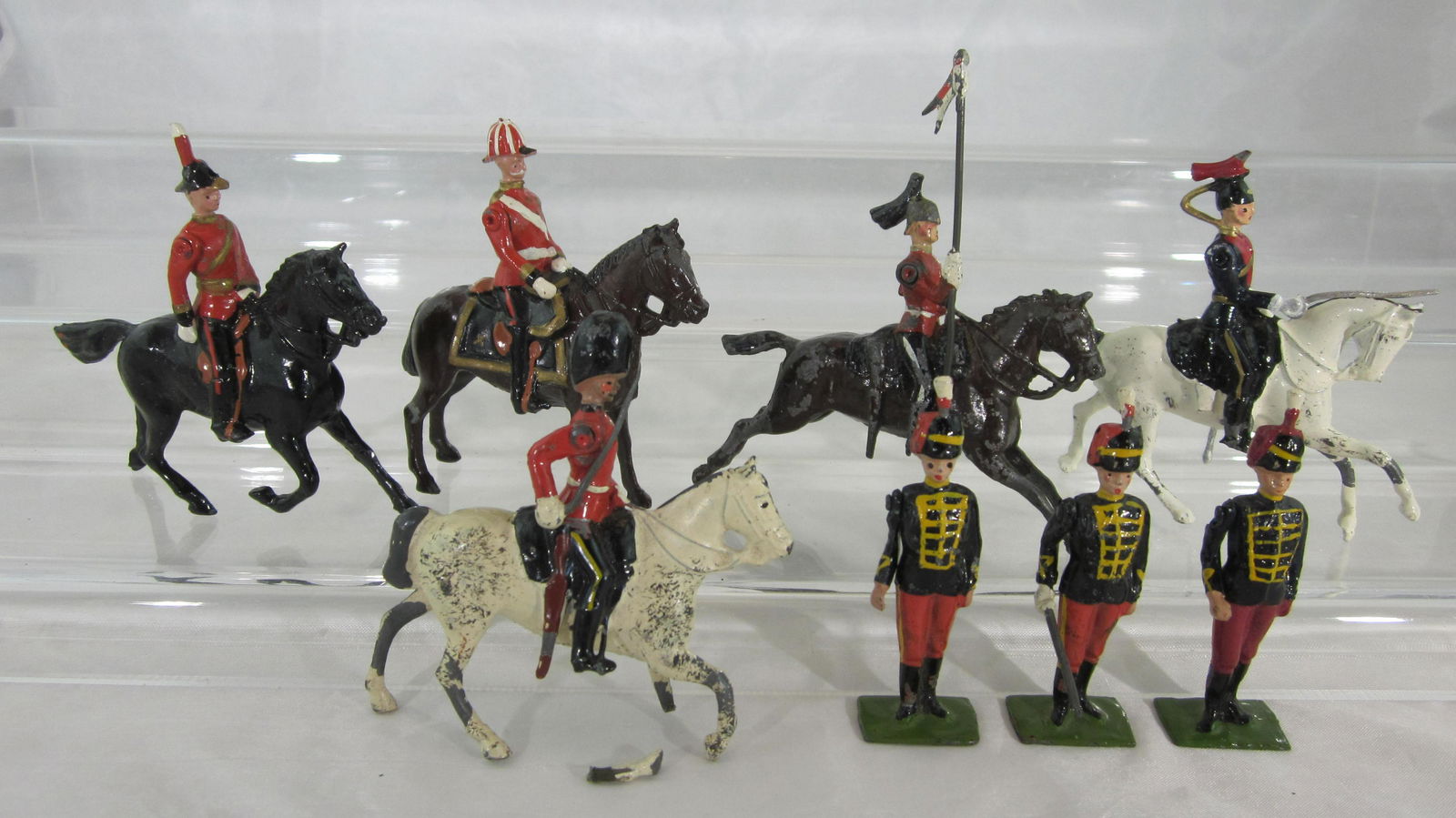 Britains Assorted British Cavalry And Officers. (1 of 1)