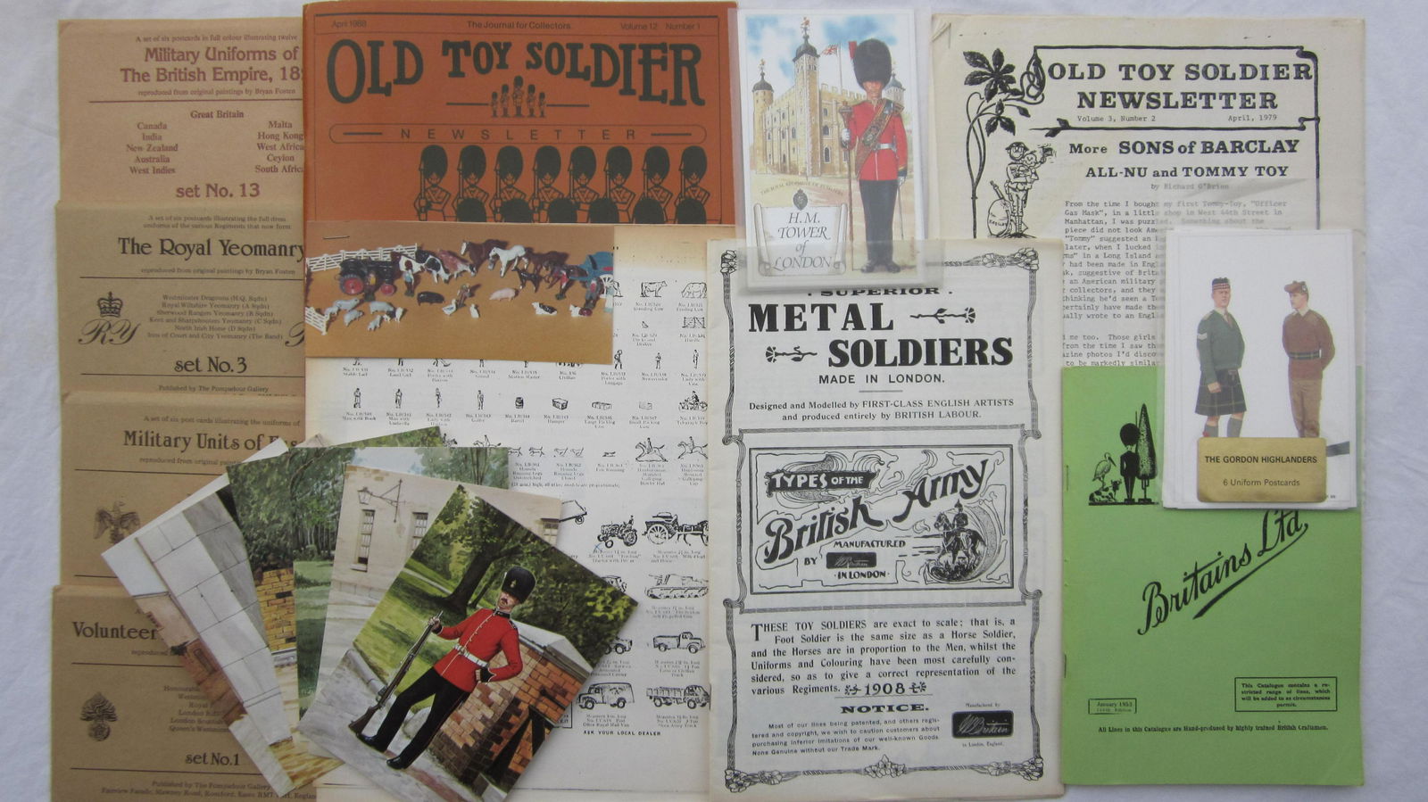 Britains Reprint Catalogs 1951, 1953 And More. (1 of 1)