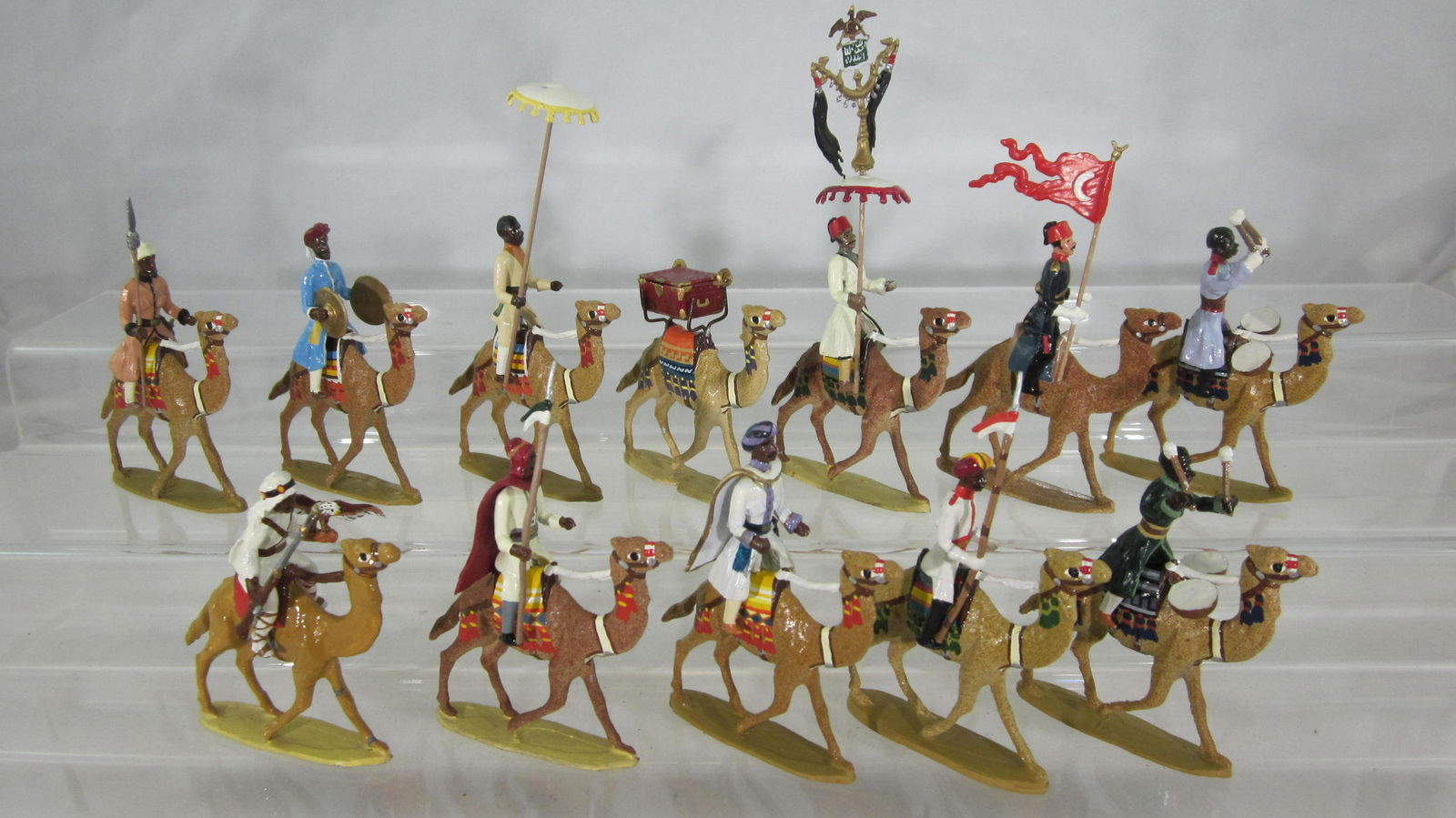 Potsdamer Zinnsoldaten Emirates On Camels. (1 of 1)