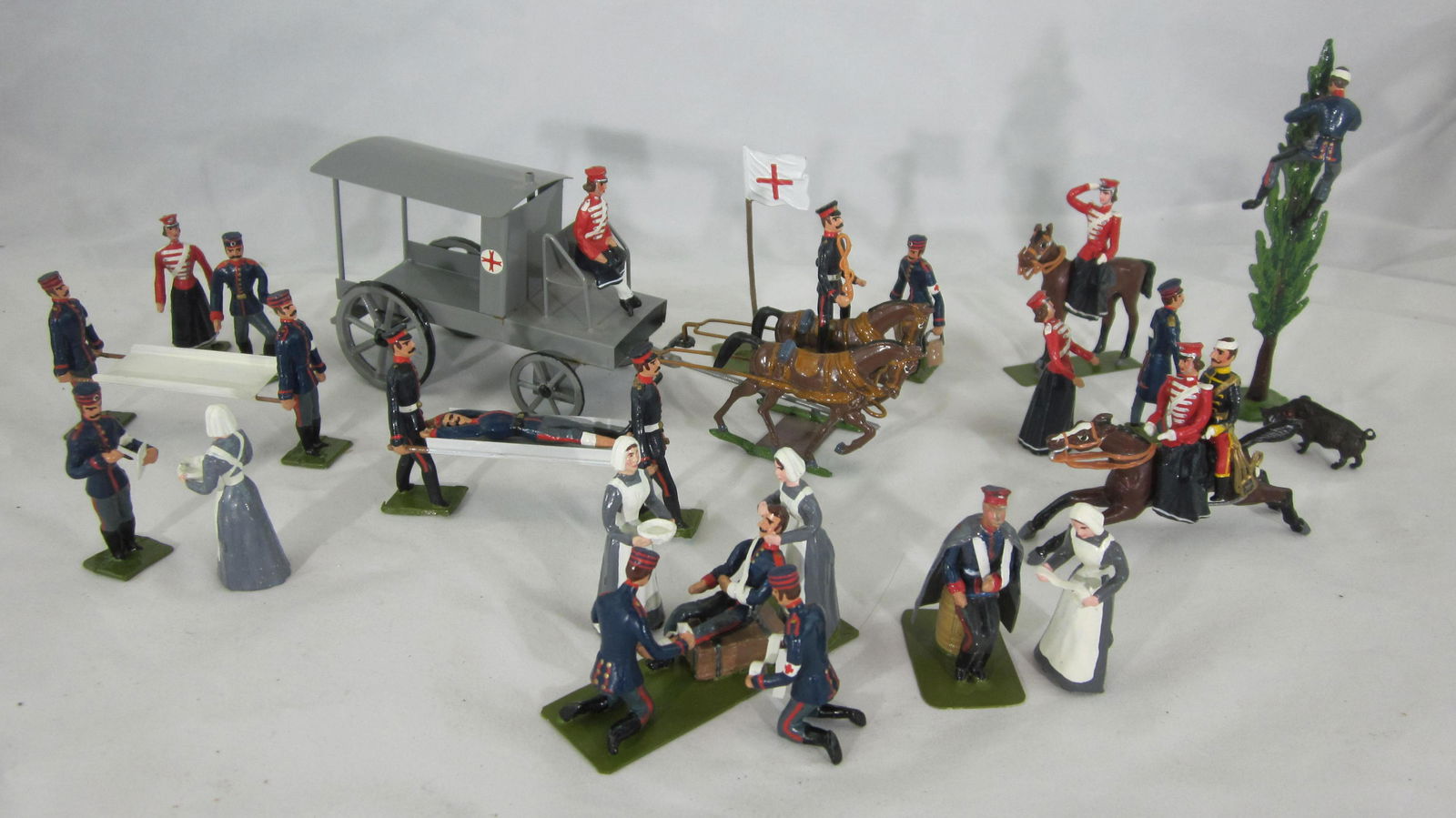 Potsdamer Zinnsoldaten Prussian Medical Set. (1 of 1)