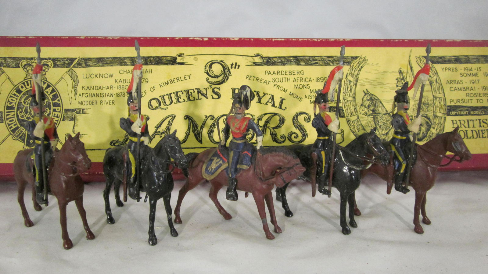 Britains Set #24 Queen's Royal 9th Lancers. (1 of 1)