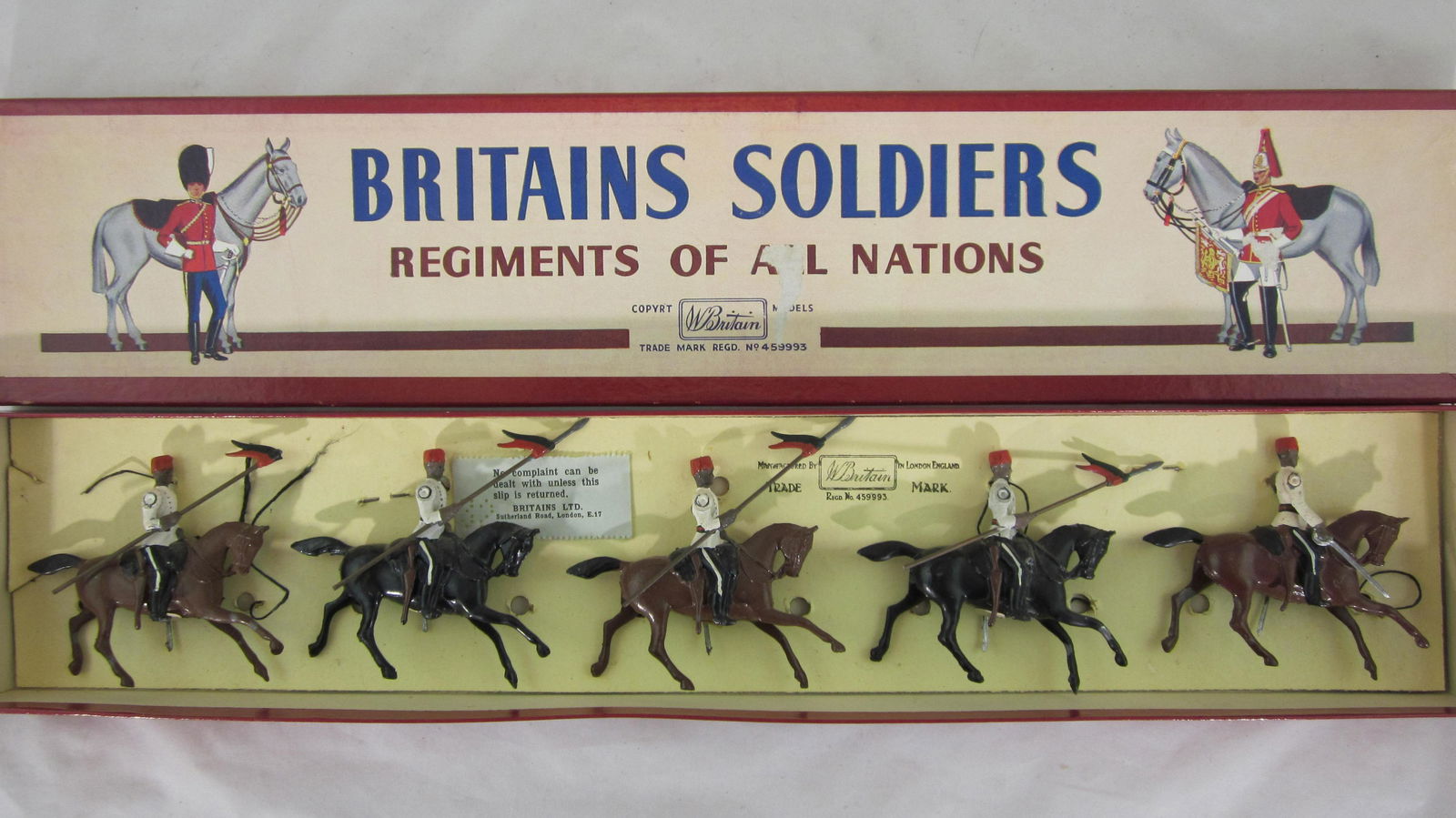 Britains Set #115 Egyptian Cavalry. (1 of 1)
