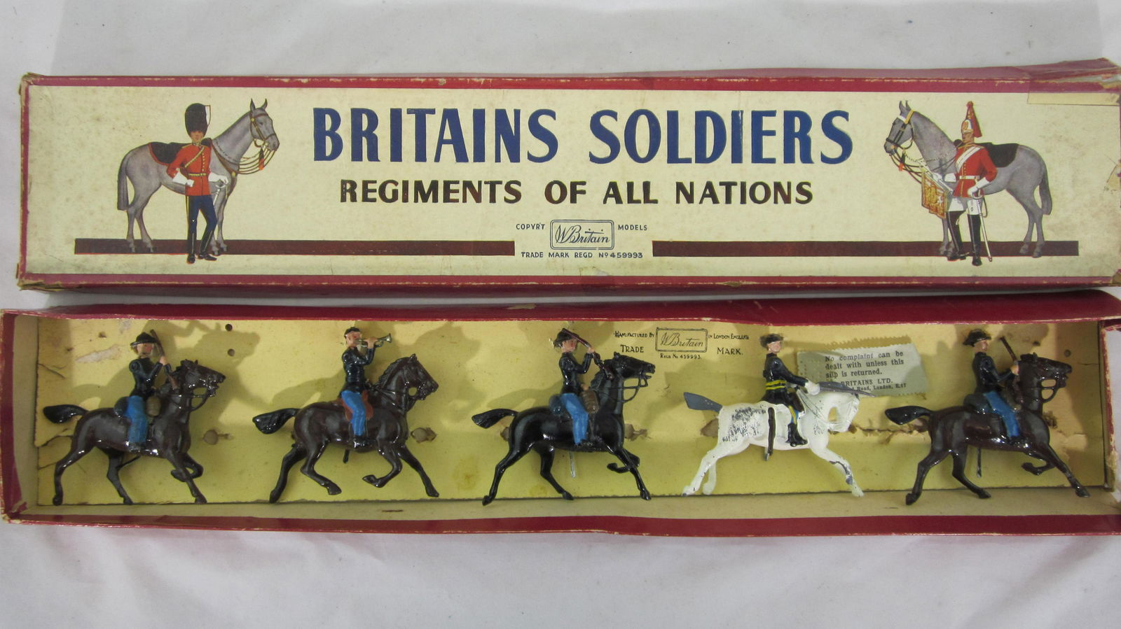 Britains Set #2056 Civil War Union Cavalry. (1 of 1)
