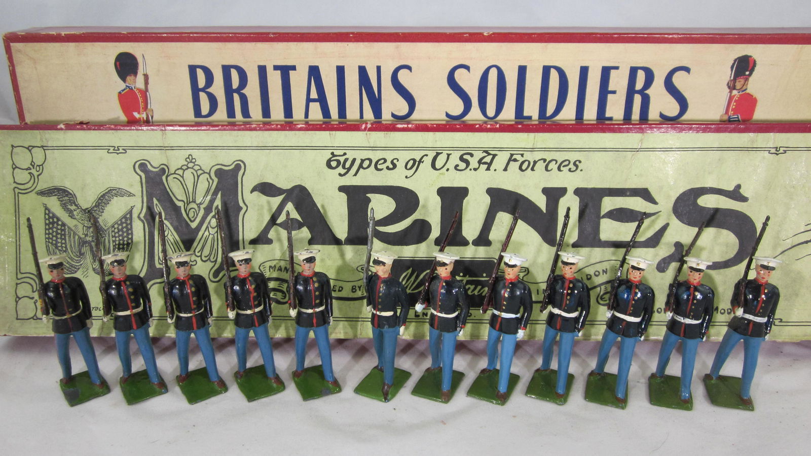 Britains 2 Part Sets #228 U.S. Marines (1 of 1)