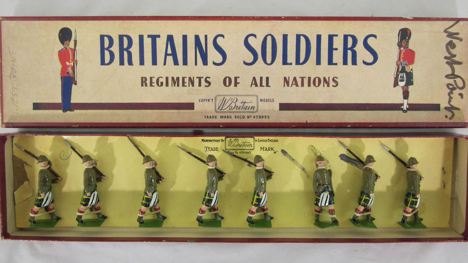 B Britains Set #1901 Capetown Highlanders. (1 of 1)