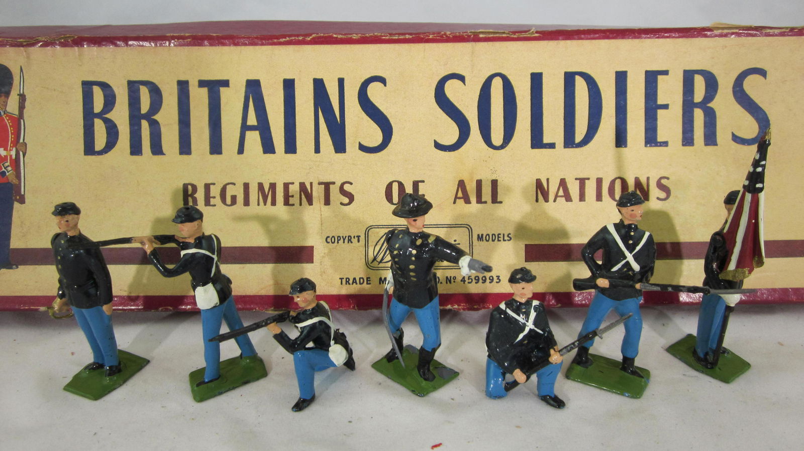 Britains Set #2059 Civil War Union Infantry. (1 of 1)