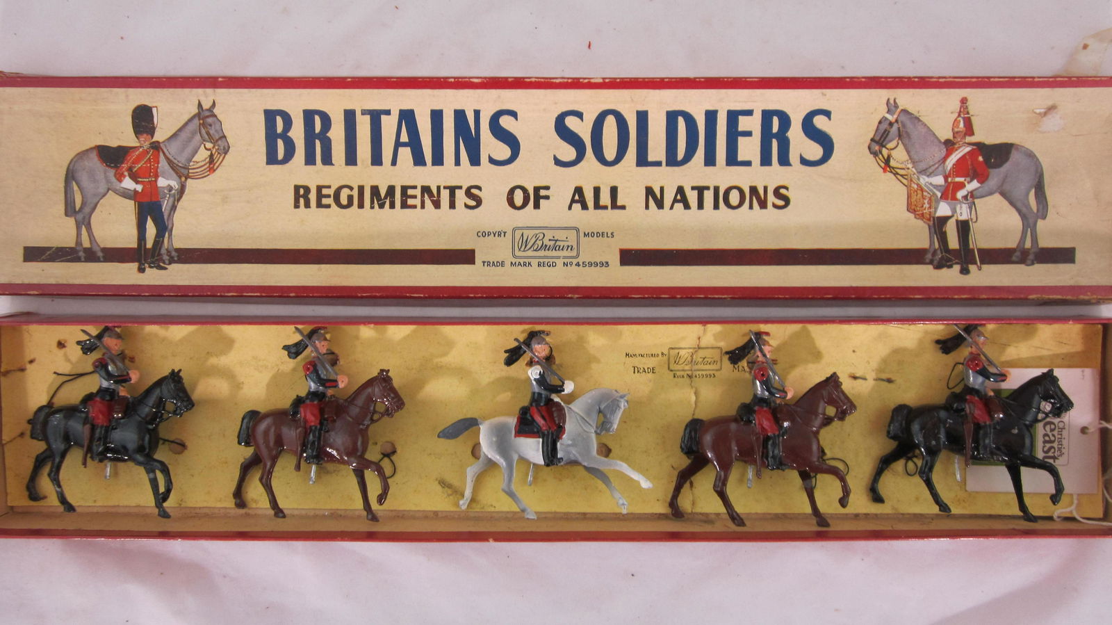Britains Set #138 French Cuirassiers At Walk. (1 of 1)