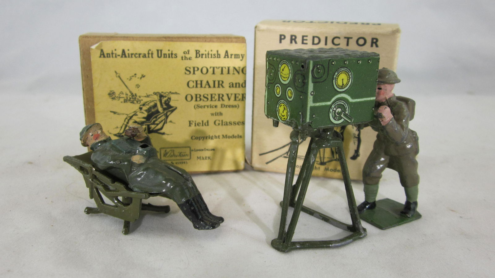 Britains Postwar Spotting Chair And Predictor. (1 of 1)