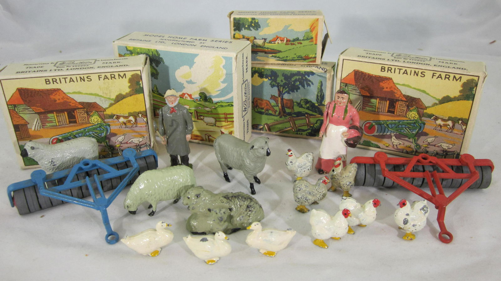 Britains Civilian Farm Picture Packs Medley. (1 of 1)