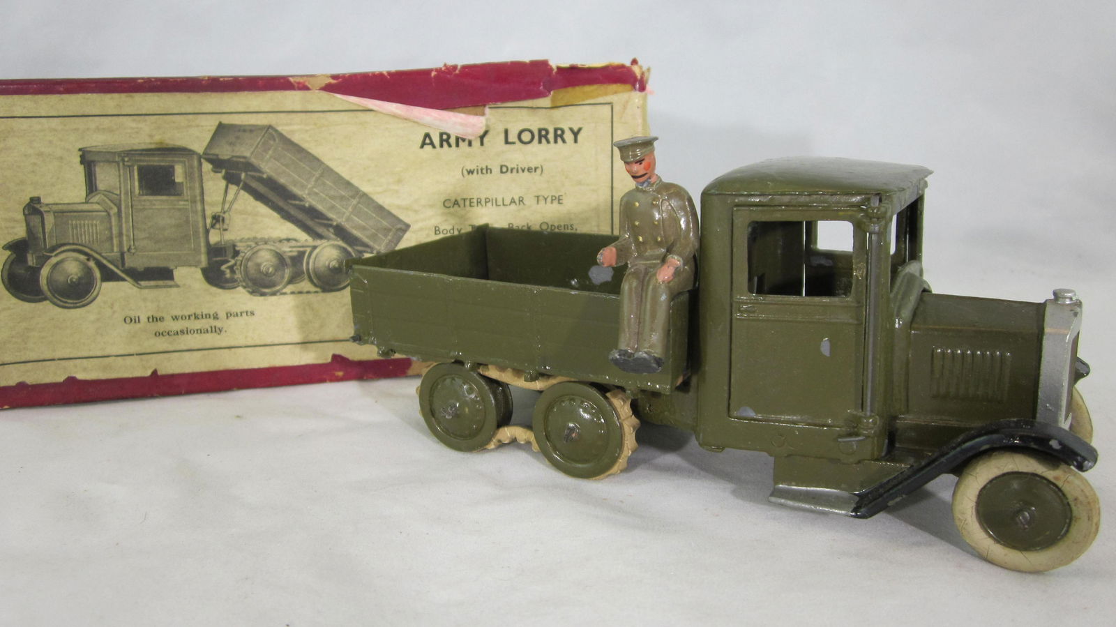 Britains Set #1333 Caterpillar Type Army Lorry. (1 of 1)