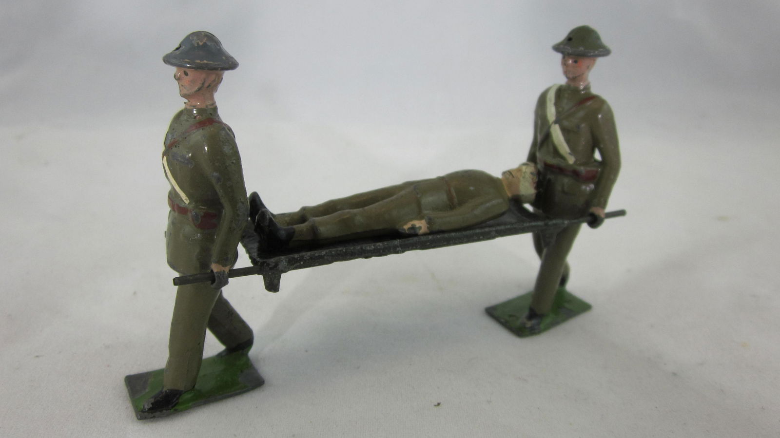 Britains Set #1719 Steel Helmet Stretcher Team. (1 of 1)