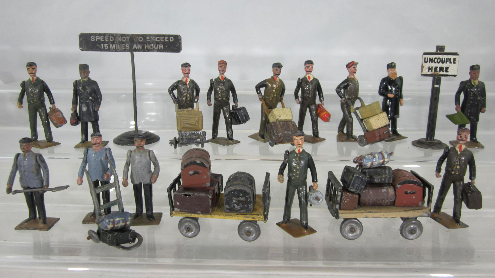 Britains And Other Maker Large Railway Medley. (1 of 1)