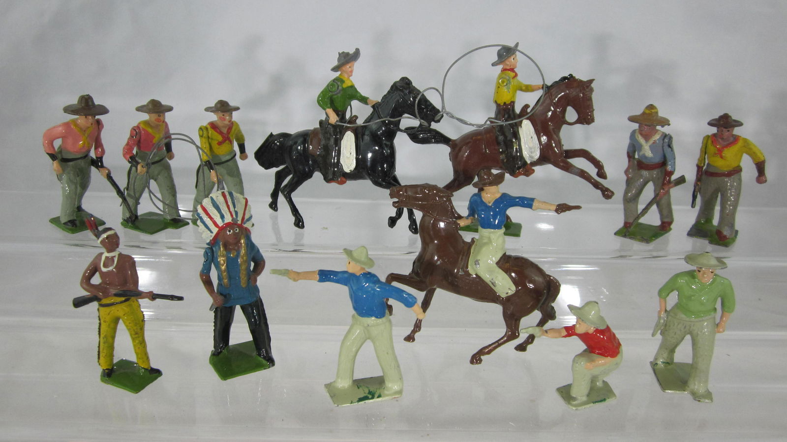 Britains Cowboys And Indians Assortment. (1 of 1)