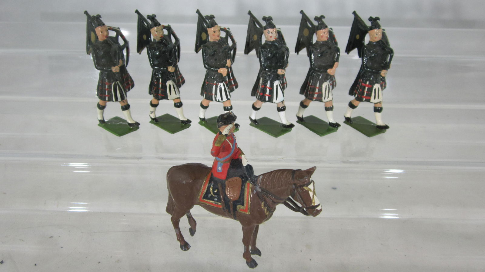 Britains Queen Elizabeth With Seaforth Pipers. (1 of 1)