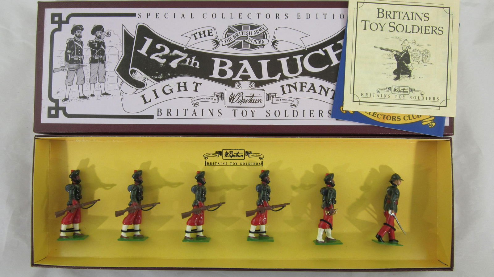 Britains #8833 The 127th Baluch Light Infantry. (1 of 1)
