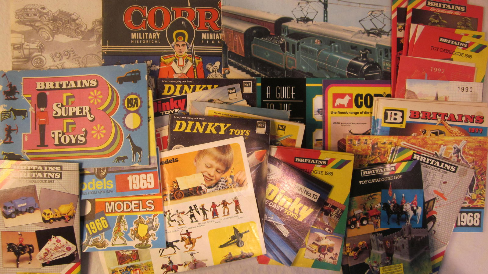 An Assortment of Original Toy Catalogs. (1 of 1)