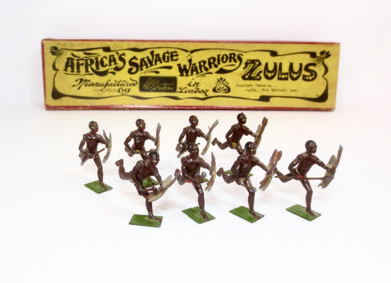 Britains #147 Africa's Savage Warriors (1 of 1)