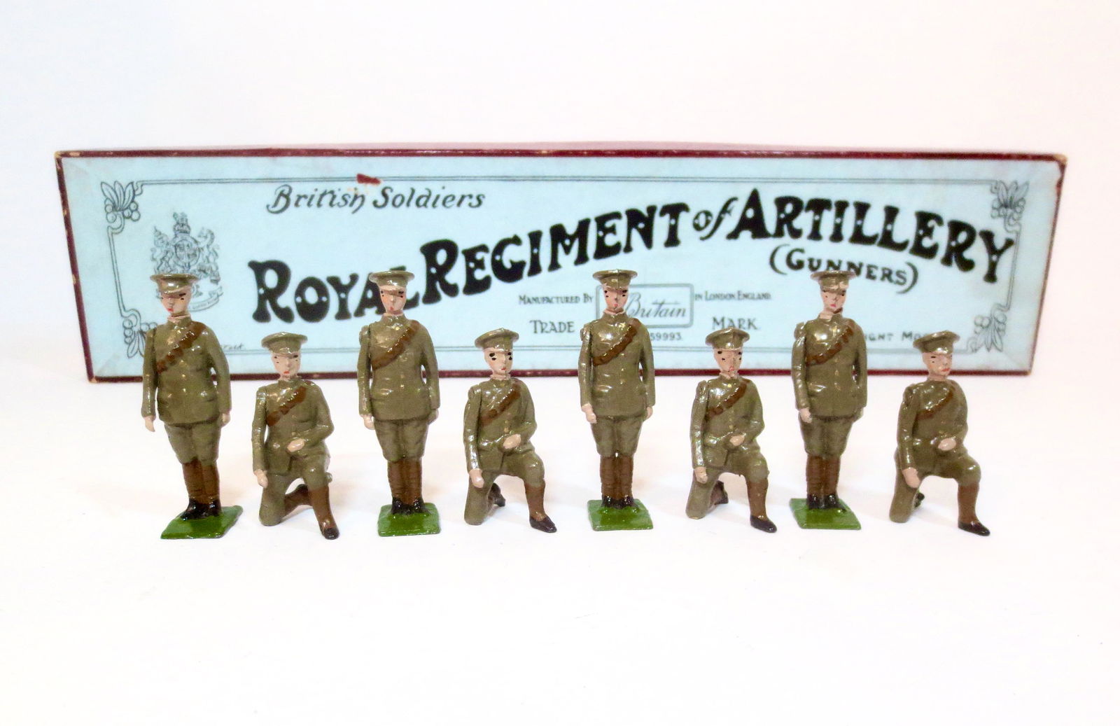 Britains #313 Royal Regiment of Artillery (1 of 1)