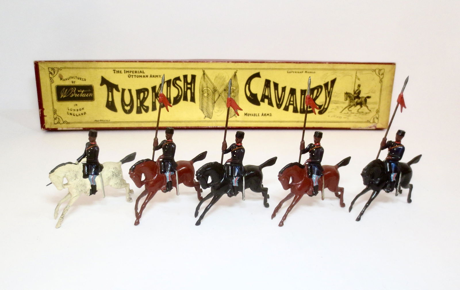 Britains RARE #71 Turkish Cavalry (1 of 1)