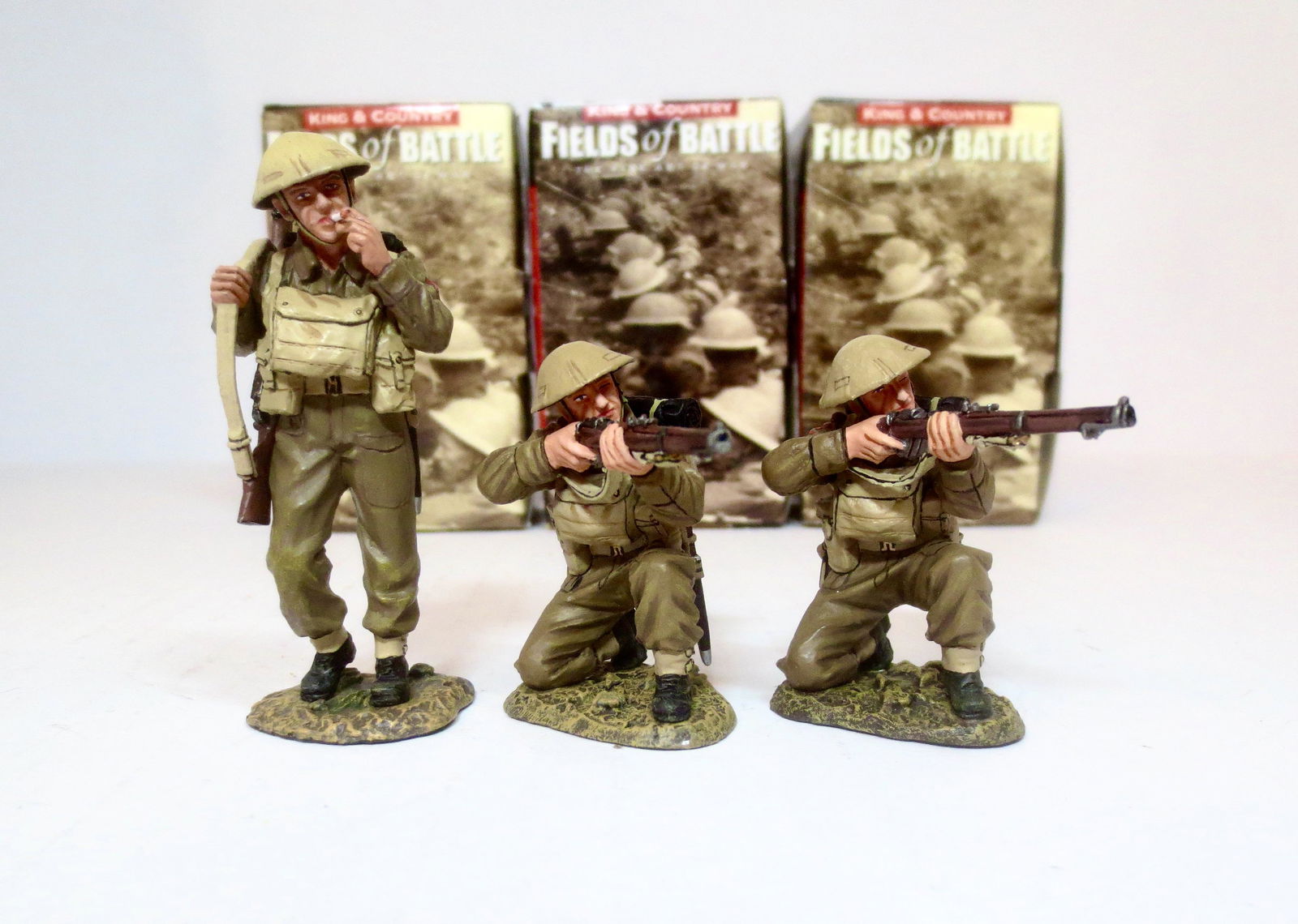 King & Country British "Field of Battle" Figures (1 of 1)