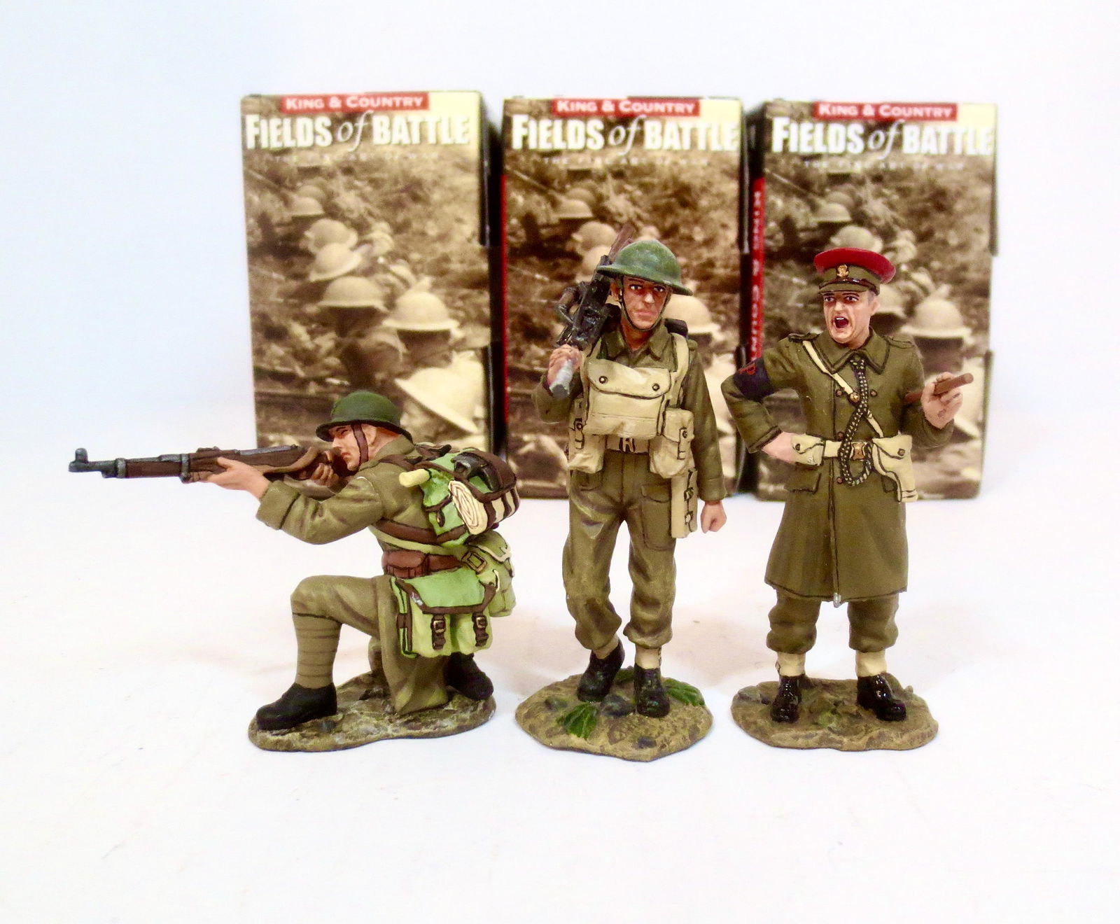 King & Country British "Field of Battle" Figures (1 of 1)