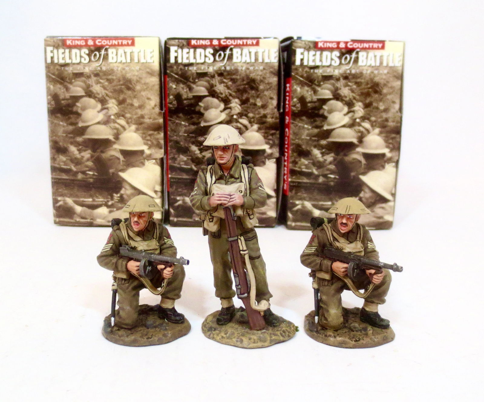 King & Country British "Field of Battle" Figures (1 of 1)