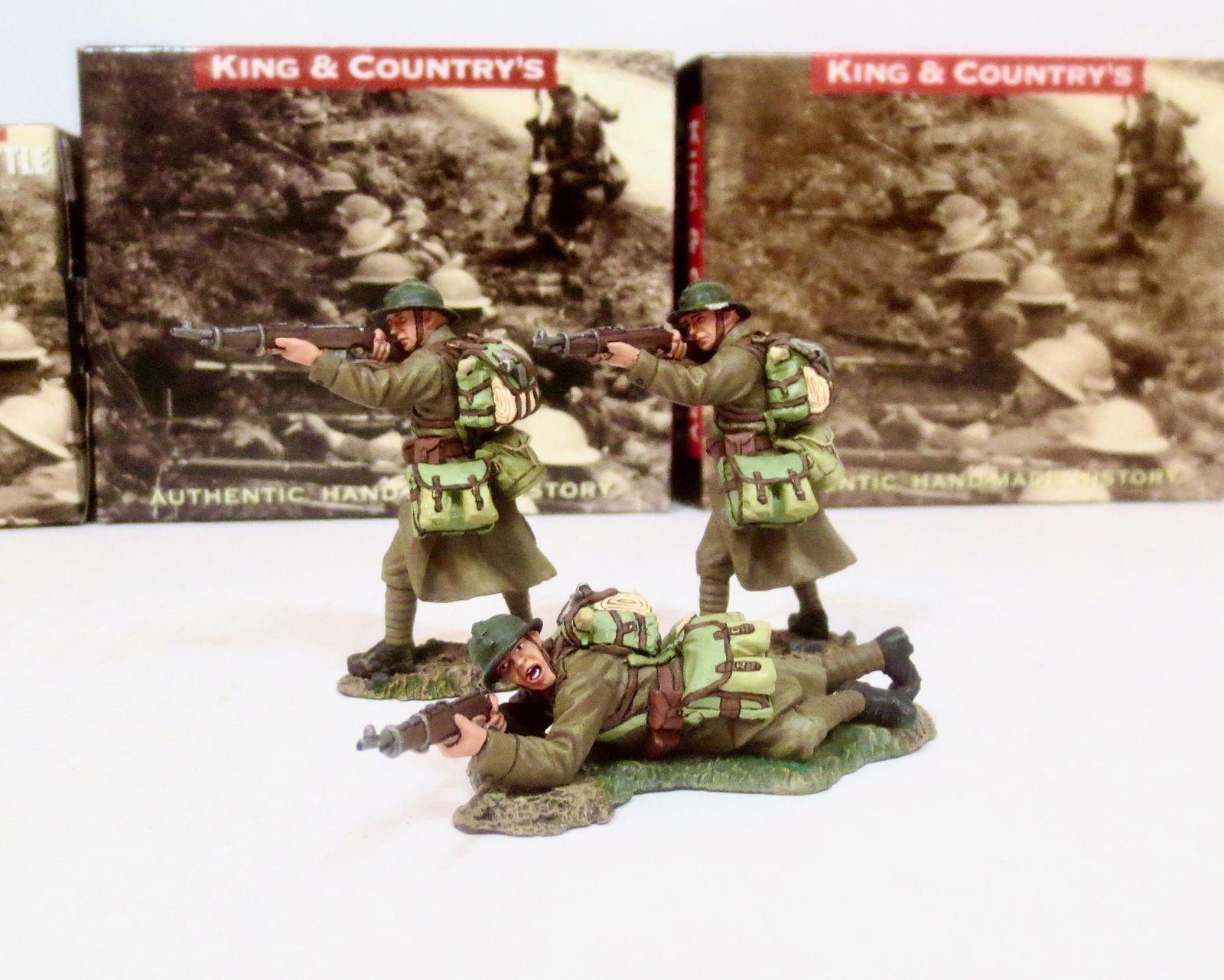 King & Country British "Field of Battle" Figures (1 of 1)