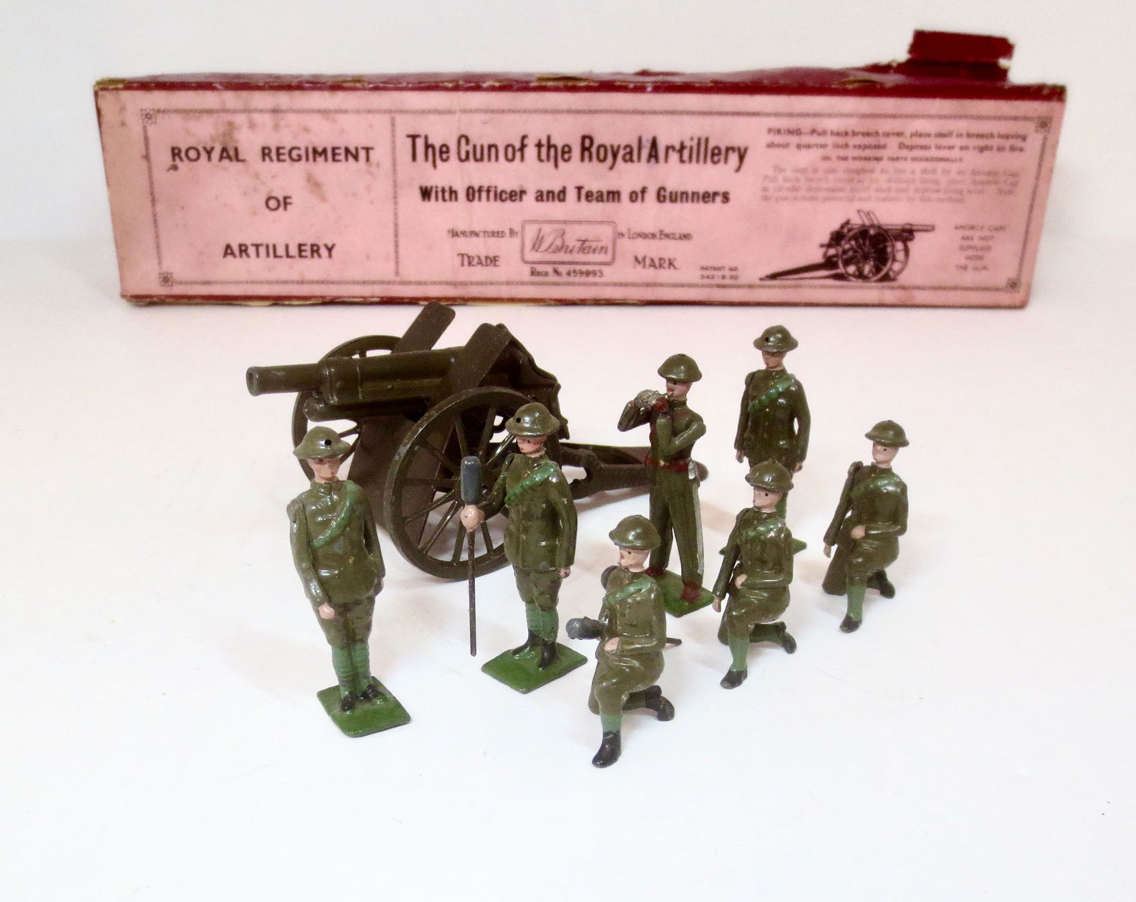 Britains #1289 Royal Regiment of Artillery (1 of 1)