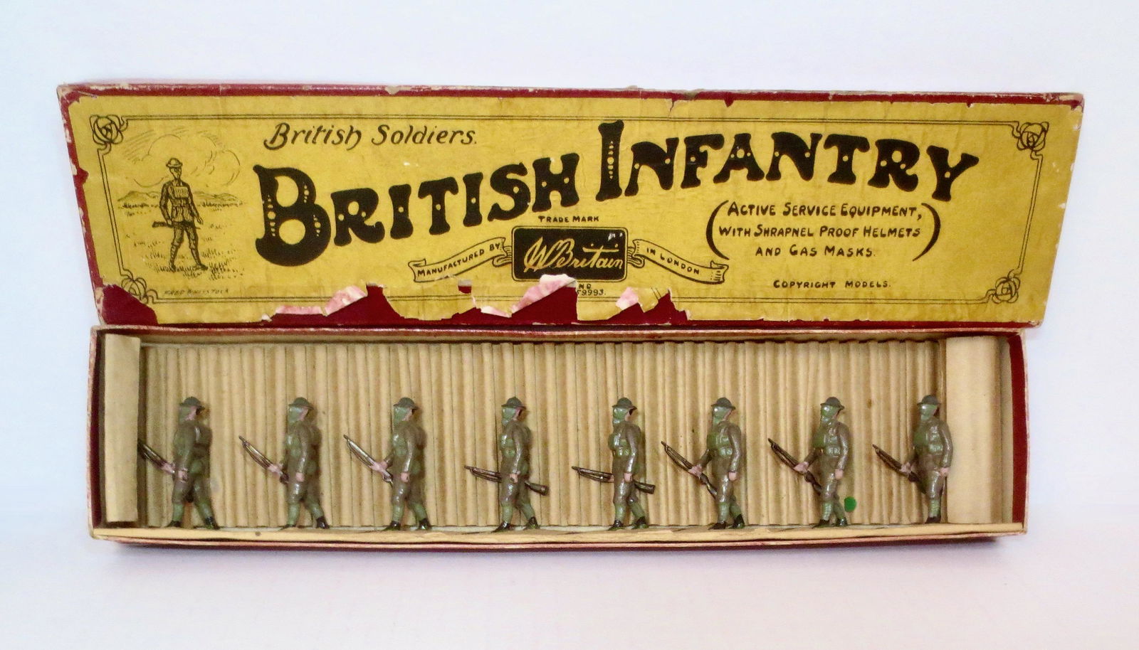 Britains #258 British Infantry (1 of 1)