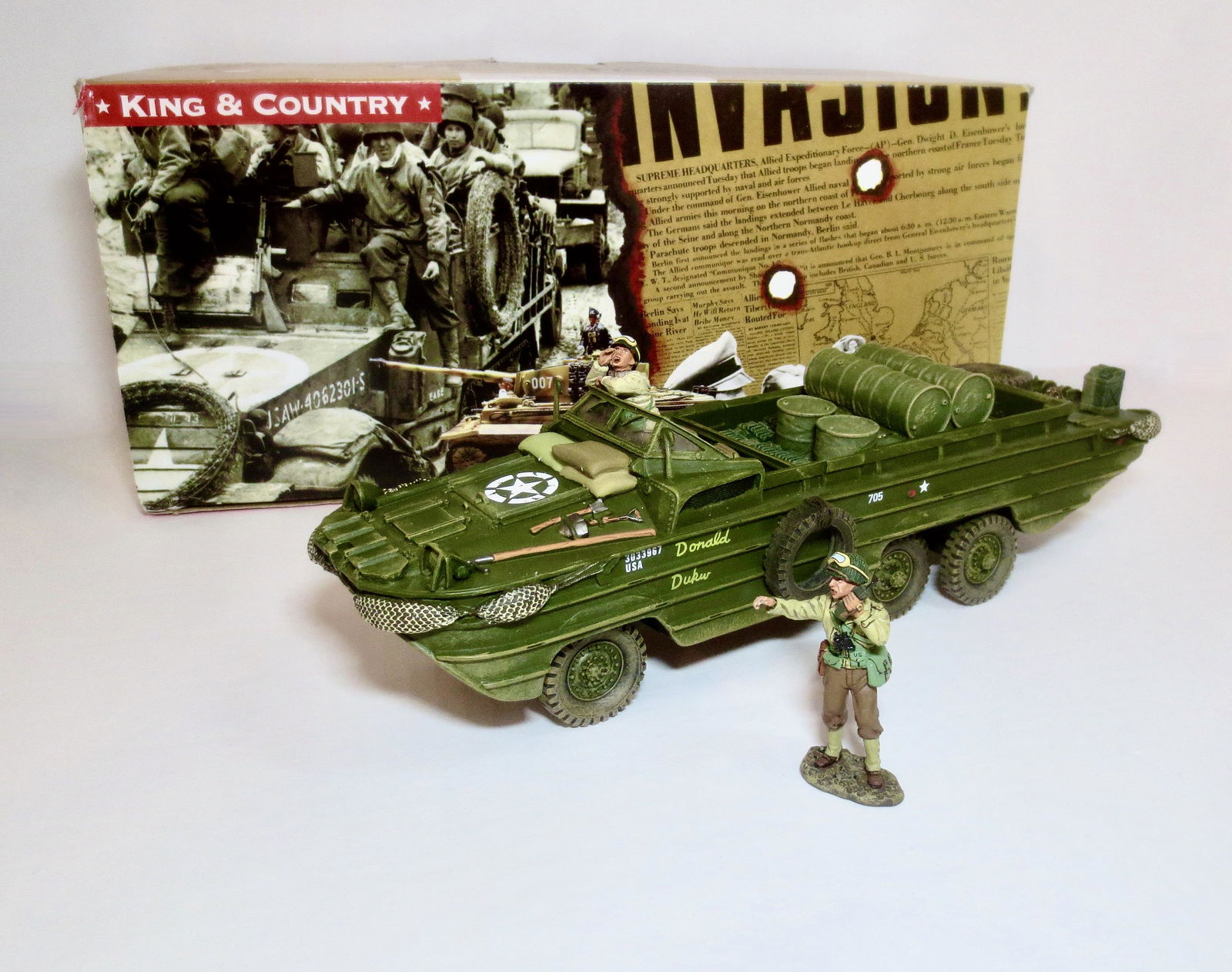 King & Country #DD063 DUKW Amphibious Vehicle (1 of 1)
