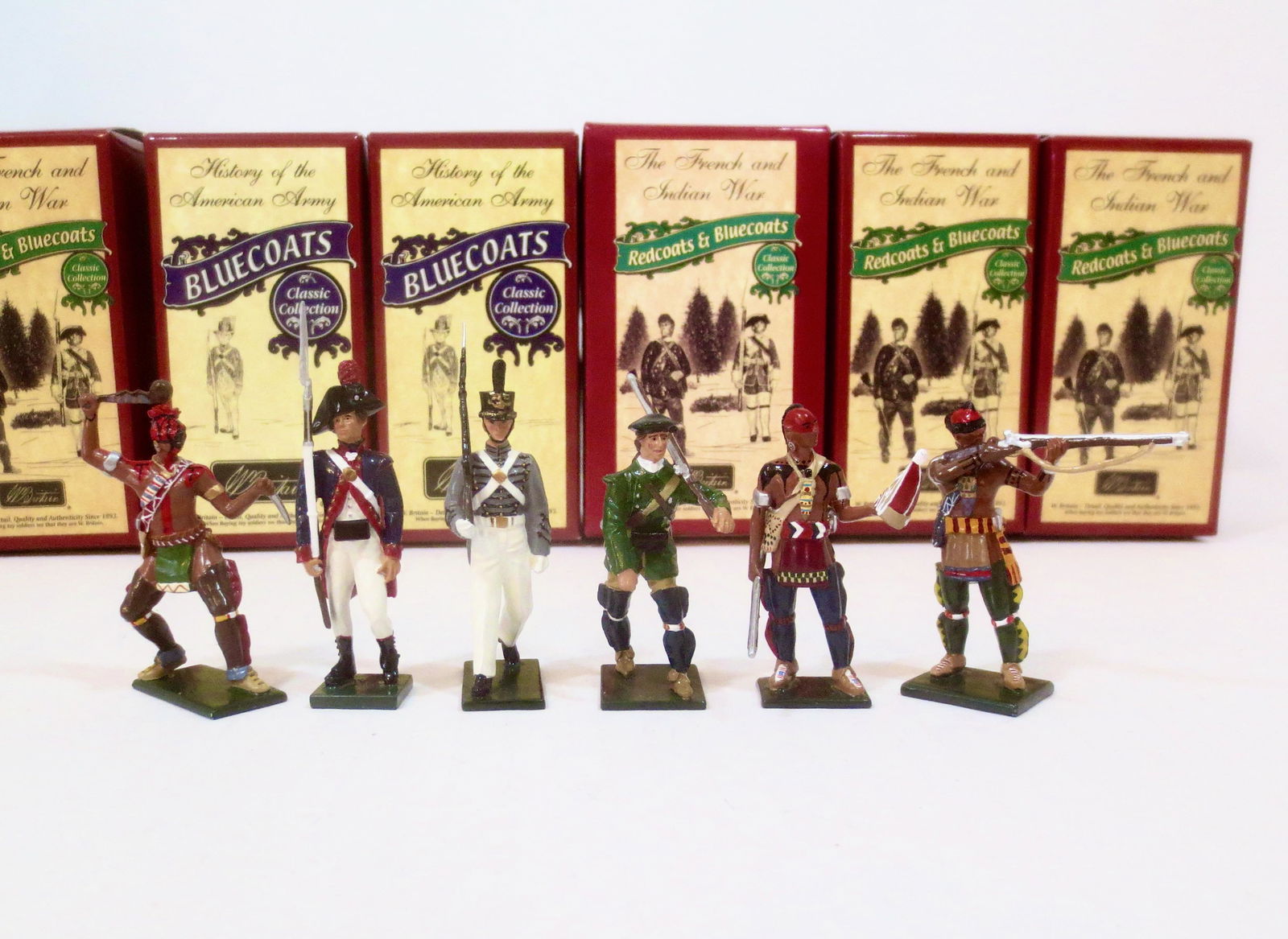 Britains Redcoats & Bluecoats Assorted Figures (1 of 1)