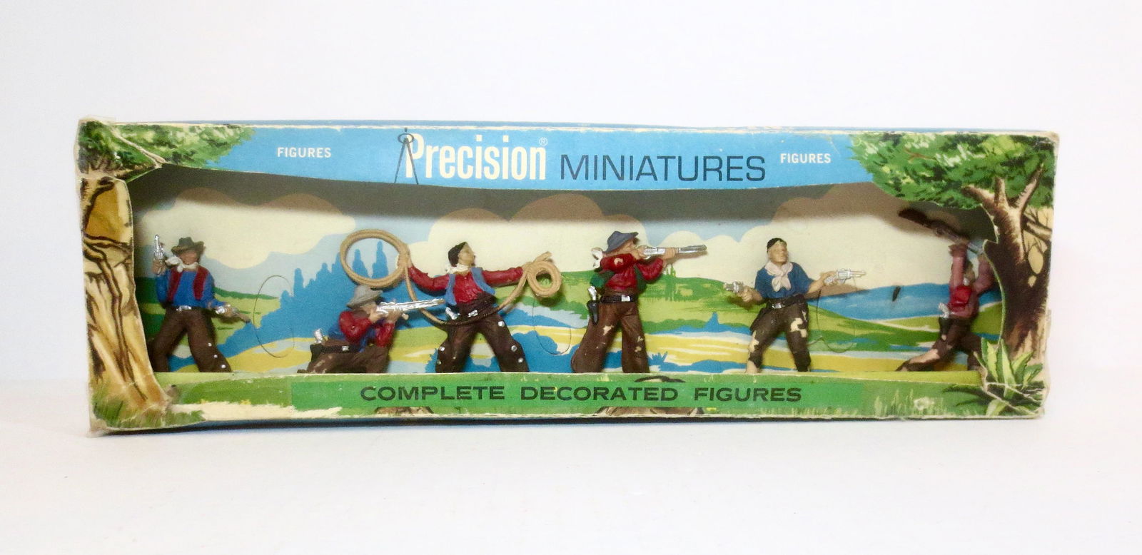 Precision Miniatures Plastic Cowboys Set (1 of 1)