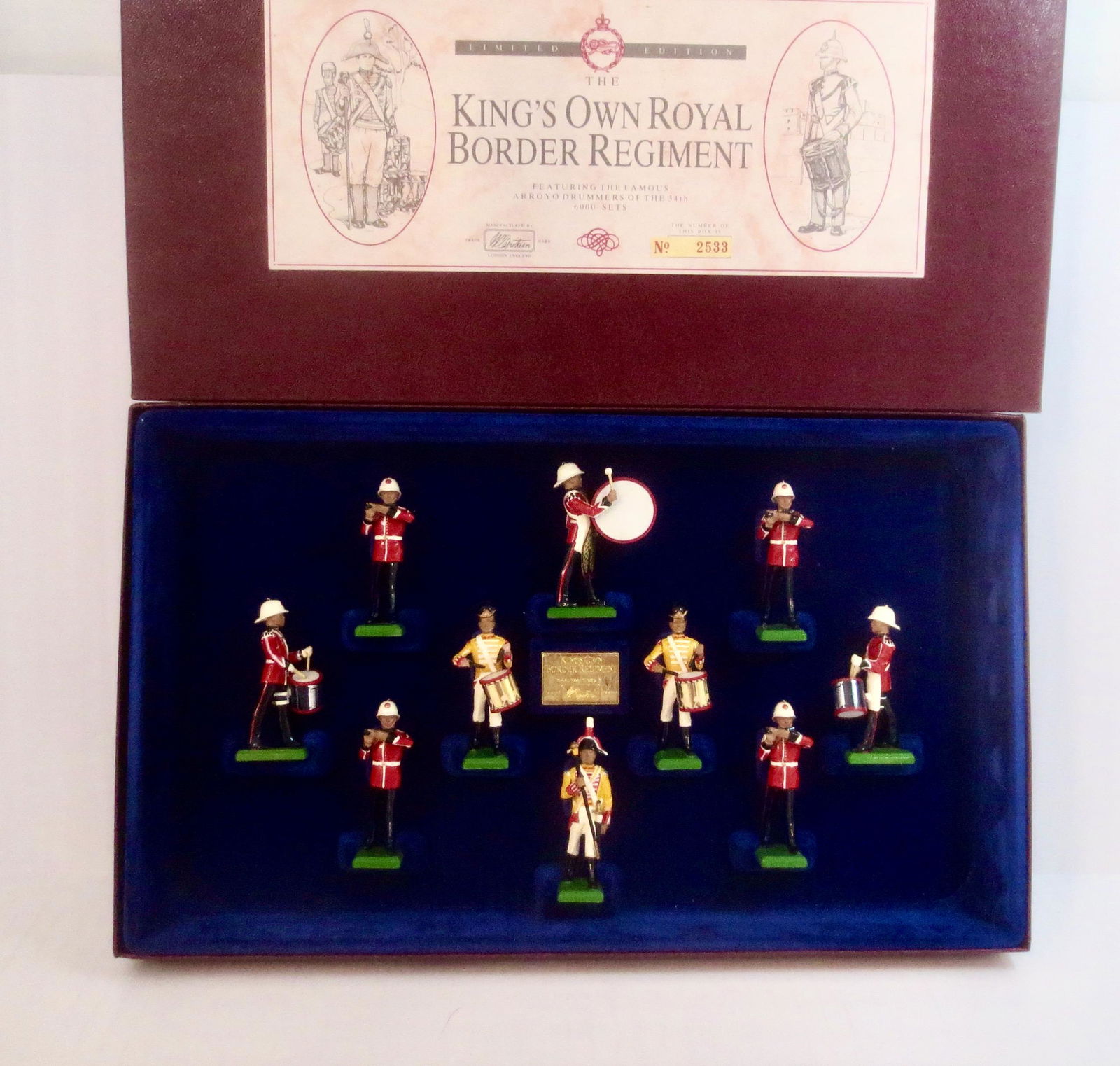 Britains #5292 King's Own Royal Border Regiment (1 of 1)