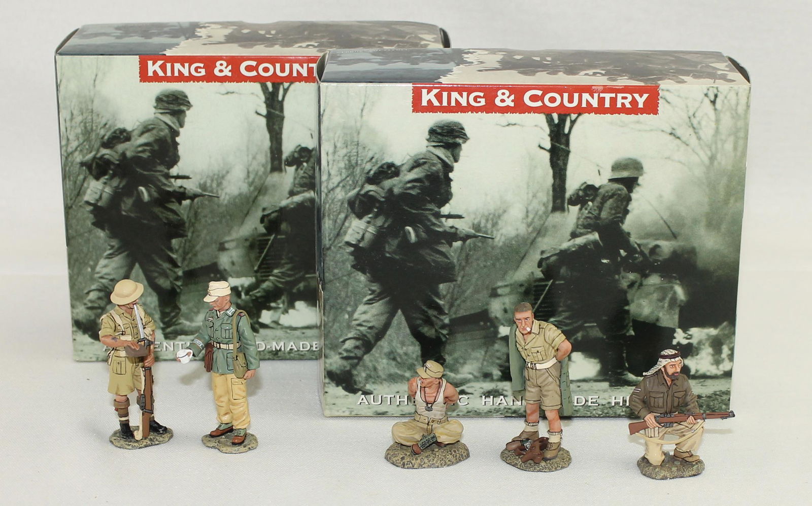 King & Country Lot LRDG with German POWs (1 of 2)