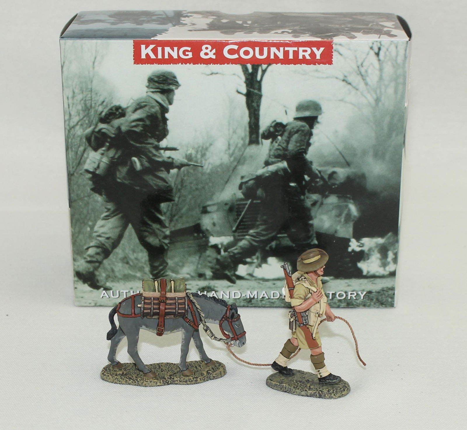 King & Country EA072 British Soldier Pack Mule (1 of 2)