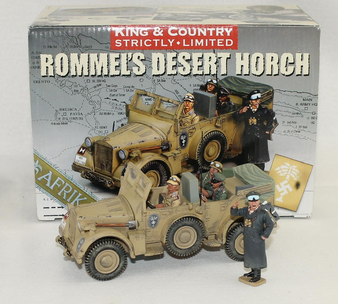 King & Country AK046SL Rommel's Desert Horch (1 of 4)