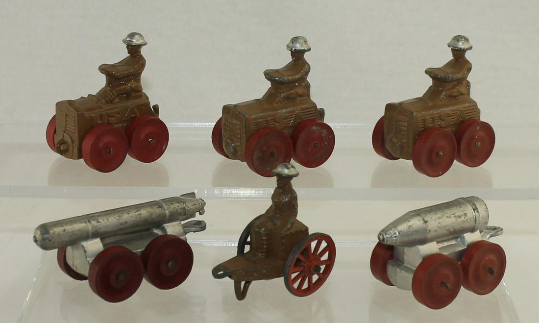 Manoil Lot Tractors and Shells (1 of 3)