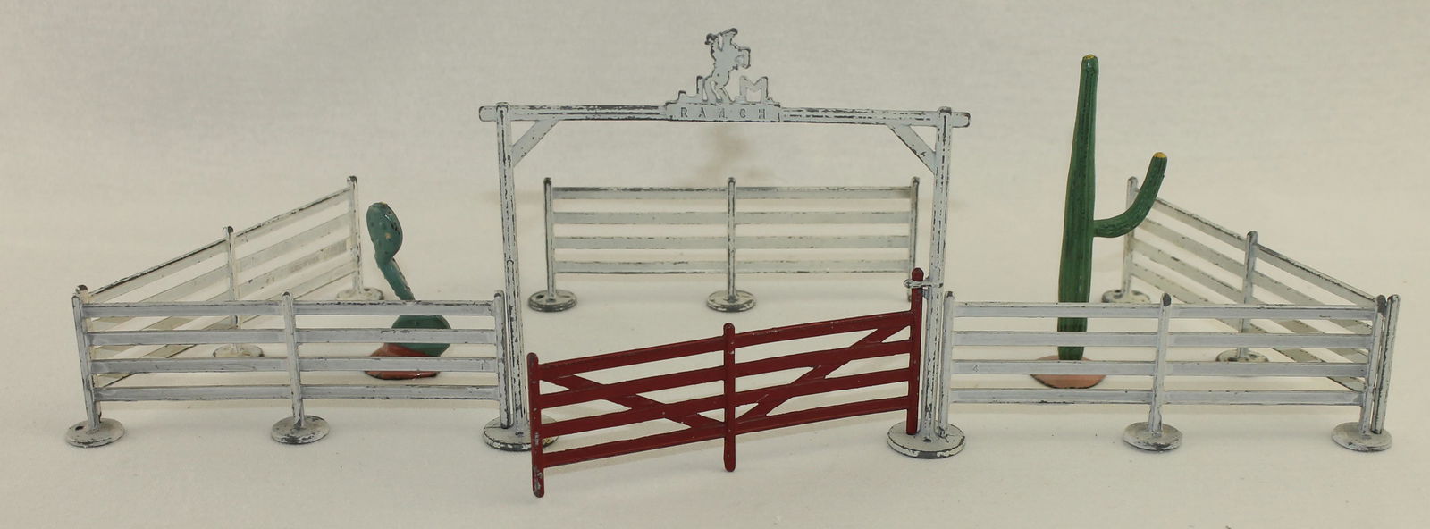 Manoil Lot Ranch Fence with Gate  and Cactus (1 of 3)