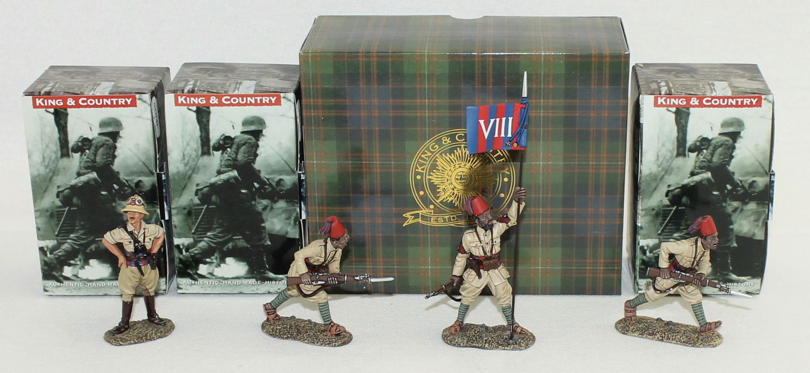 King & Country Lot Italian Officer Askaris (1 of 2)