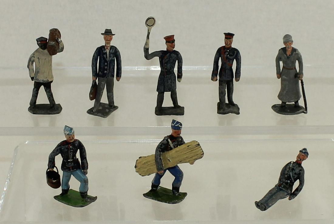 Heyde Lot Railroad Figures and Civilians (1 of 2)