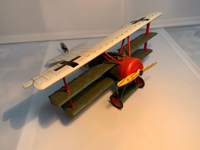 John Jenkins ACE-19 Fokker DR1, 545/17: John Jenkins Knights of the Skies, Fokker Dr1, 545/17, JASTA 11, Cappy, April/May 1918, (1pc) - Mint Condition. Box Excellent. **Additional shipping due to large lot size**