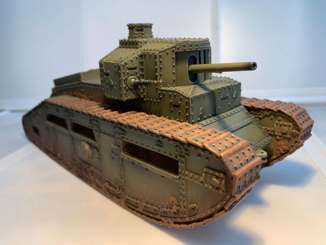 John Jenkins GWB-04 British Medium Tank (1 of 1)