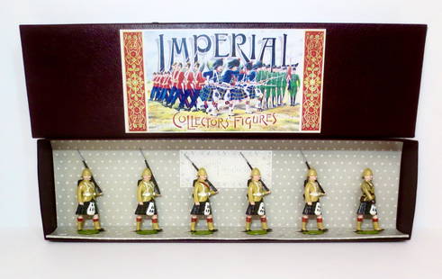 Imperial #23 The Black Watch: Marching in Foreign Service Dress. 6 pieces. Mint condition. Box excellent.