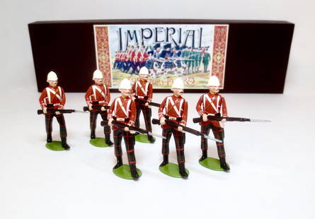 Imperial #32 91st Highlanders: 6 pieces. Mint condition. Box excellent.