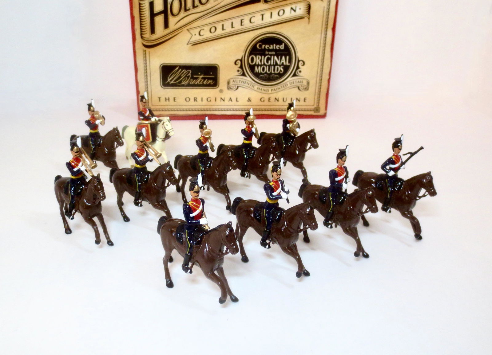 Britains #40191 9th Lancers Mounted Band (1 of 1)