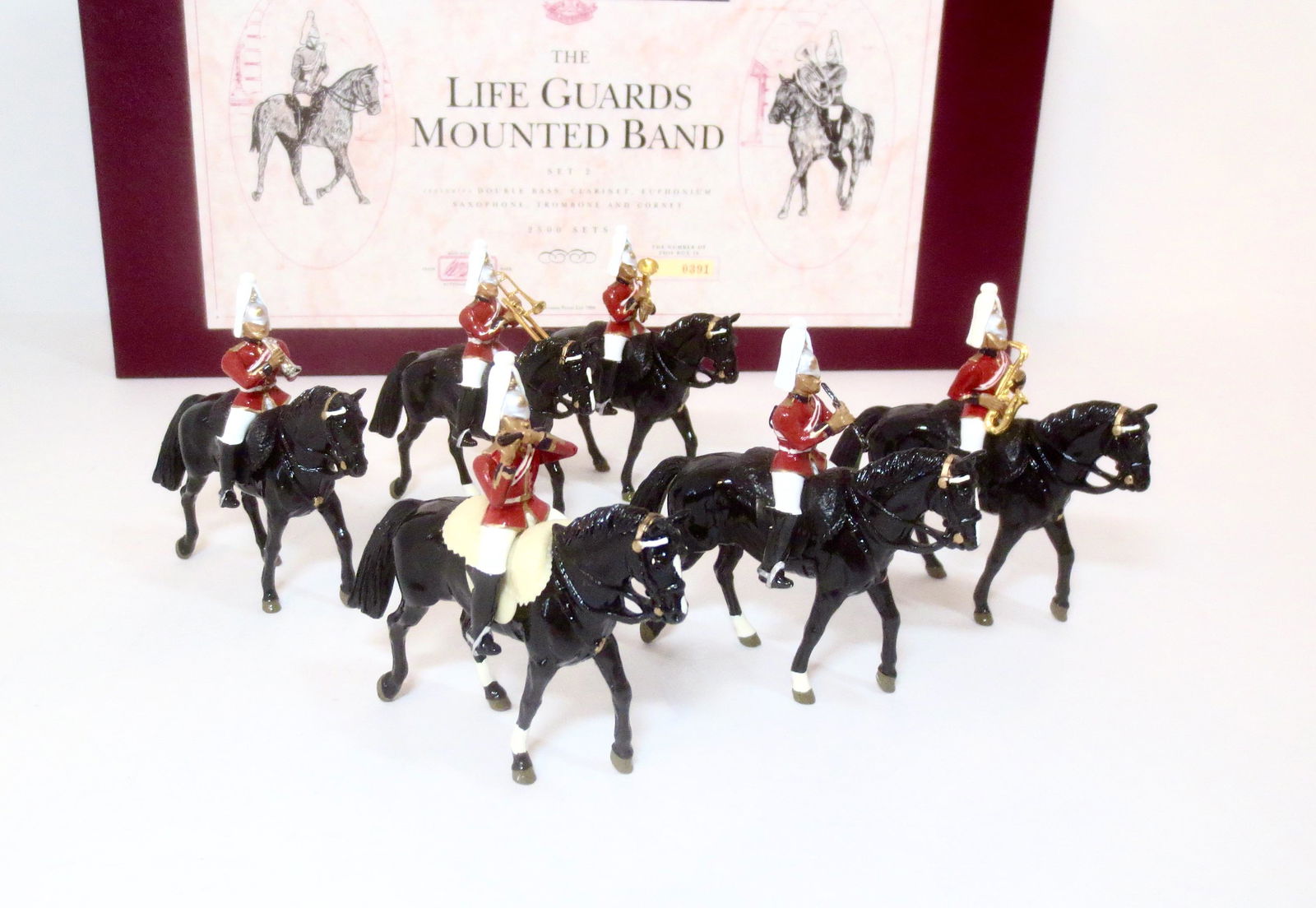 Britains #5295 Life Guards Mounted Band (1 of 1)